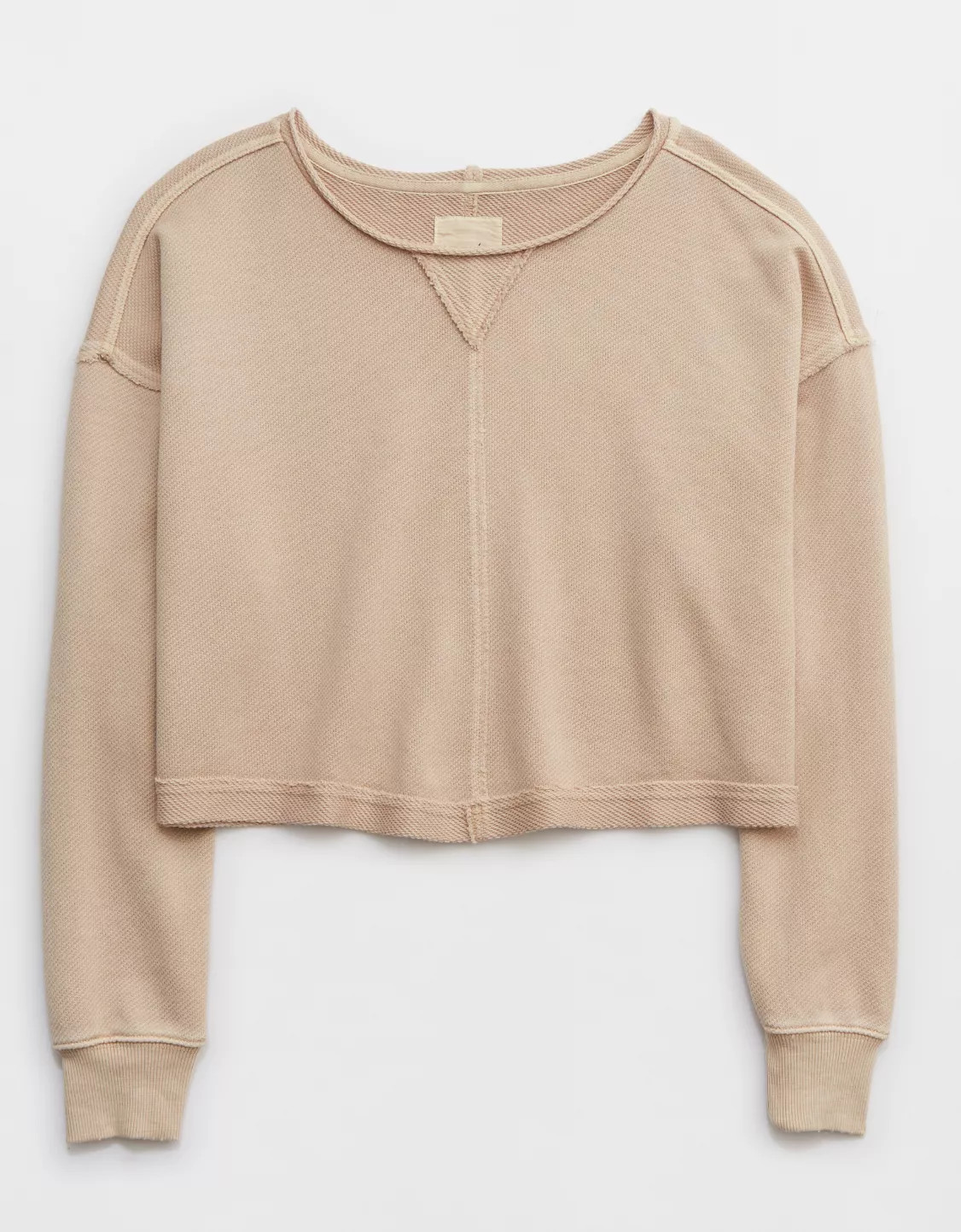 Aerie Beach Party Cropped Crewneck | American Eagle Outfitters (US & CA)