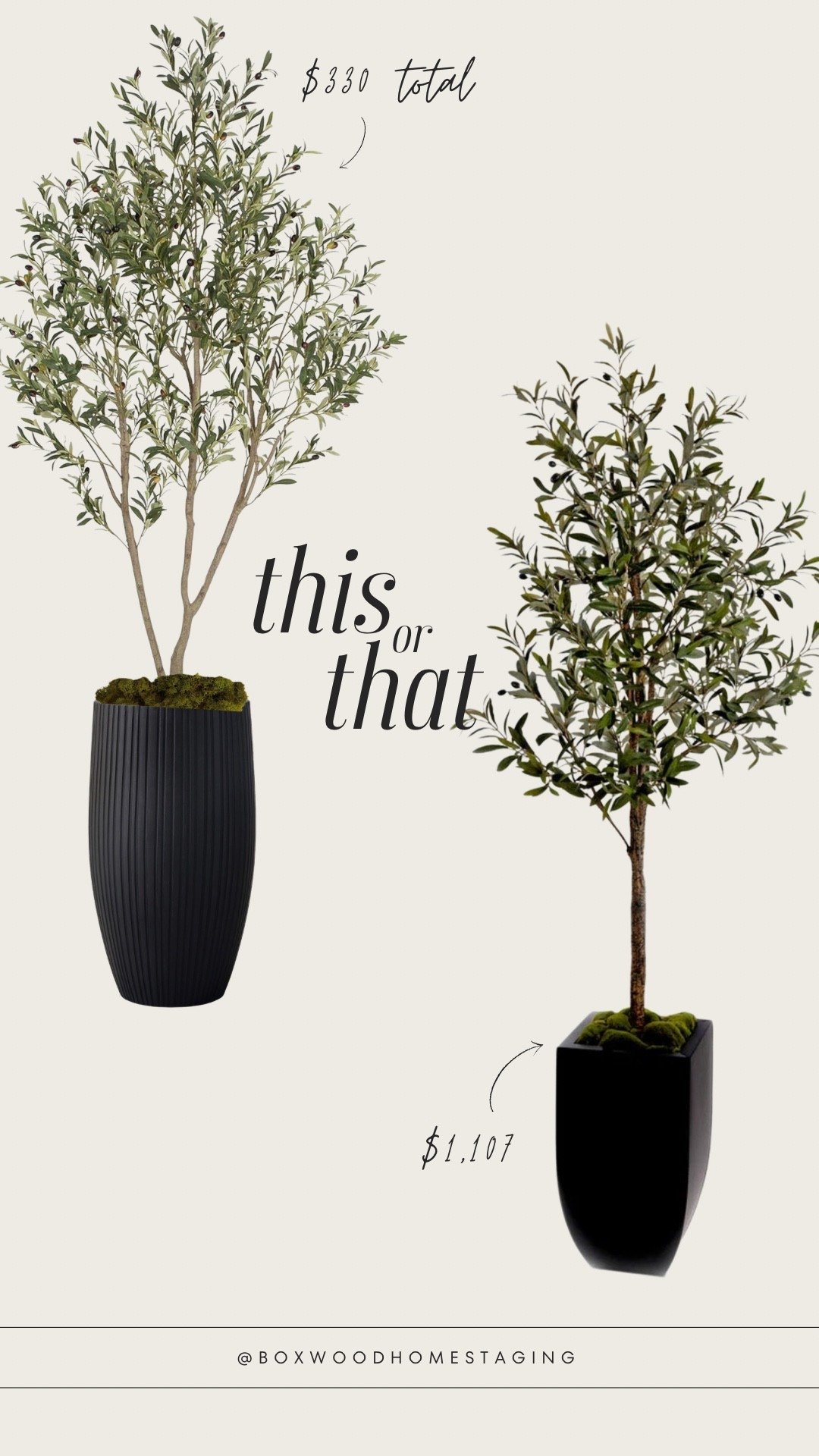 A faux floral tree really helps tie a space together or fill an empty corner. Deciding how much to spend is really the next question. Now I am not afraid of a little DIY if it’s simple, not messy and can save a bunch of money! Both of these options look great in the end which would you choose? 

#LTKHome #LTKSeasonal