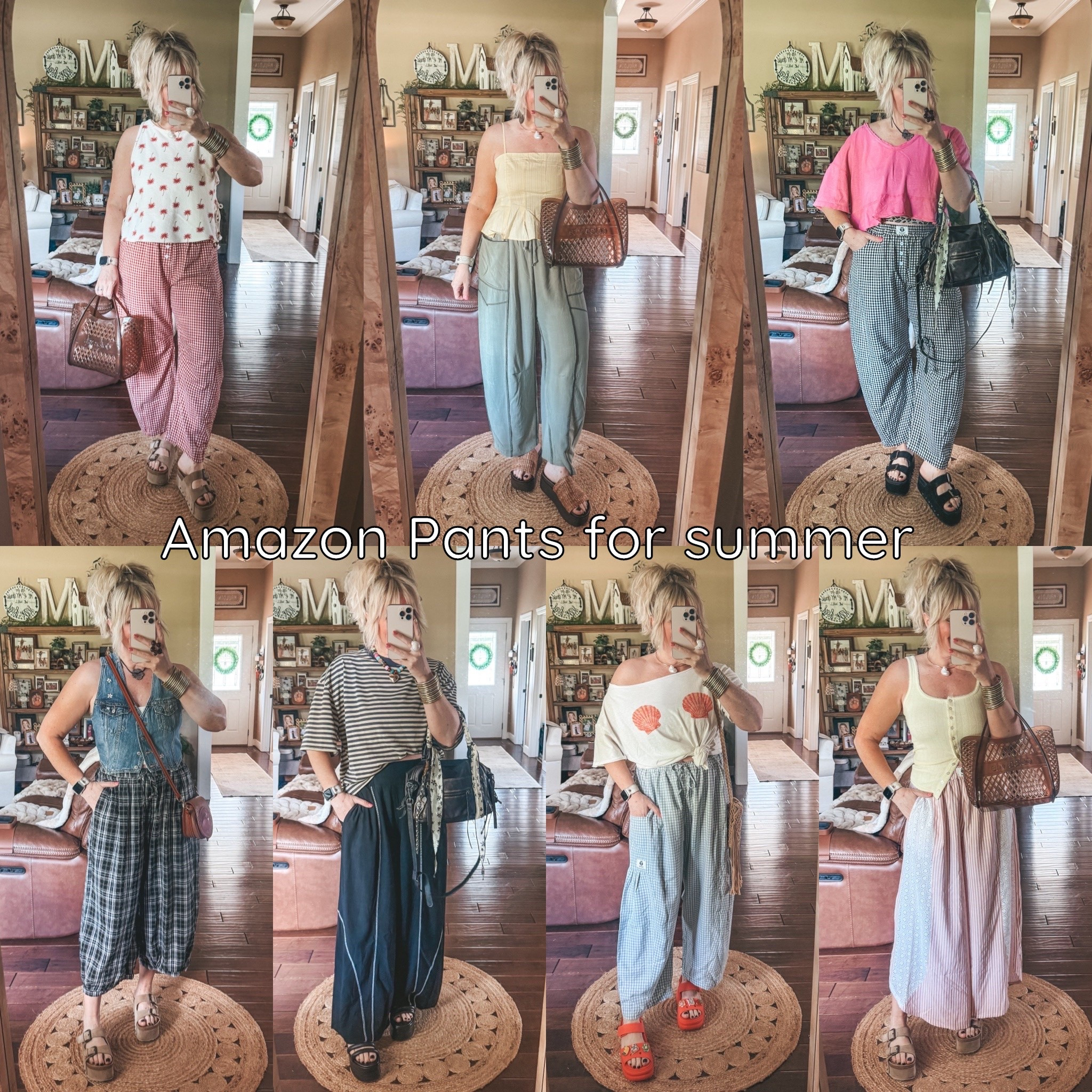 I’m a size 8/M & wearing a medium in all of these pants.

#LTKOver40