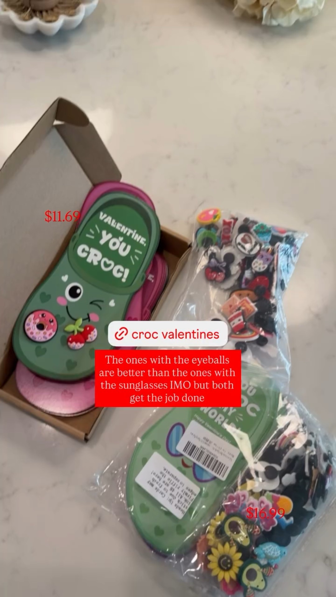 The ones with the eyeballs are better than the ones with the sunglasses IMO but both get the job done $16.99 $11.69