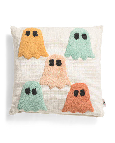 20x20 Ribbed Texture Tufted Boos Pillow | Polyester/Cotton | Marshalls