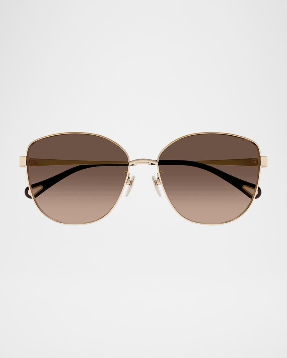 Chloe Butterfly Acetate Sunglasses | Neiman Marcus