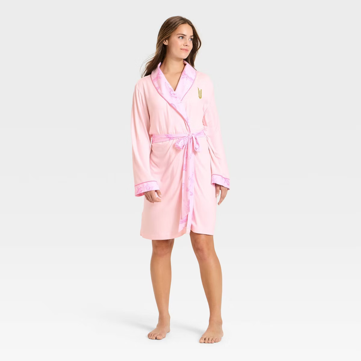 Wicked x Katie Kime Women's Graphic Robe - Pink | Target