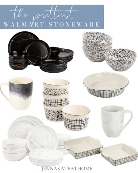 Pretty stoneware from Walmart that will elevate your dining table, kitchen island and every meal. Whether you’re having breakfast, lunch or dinner, these pieces will look so pretty on your table!

#LTKunder100 #LTKGiftGuide #LTKhome