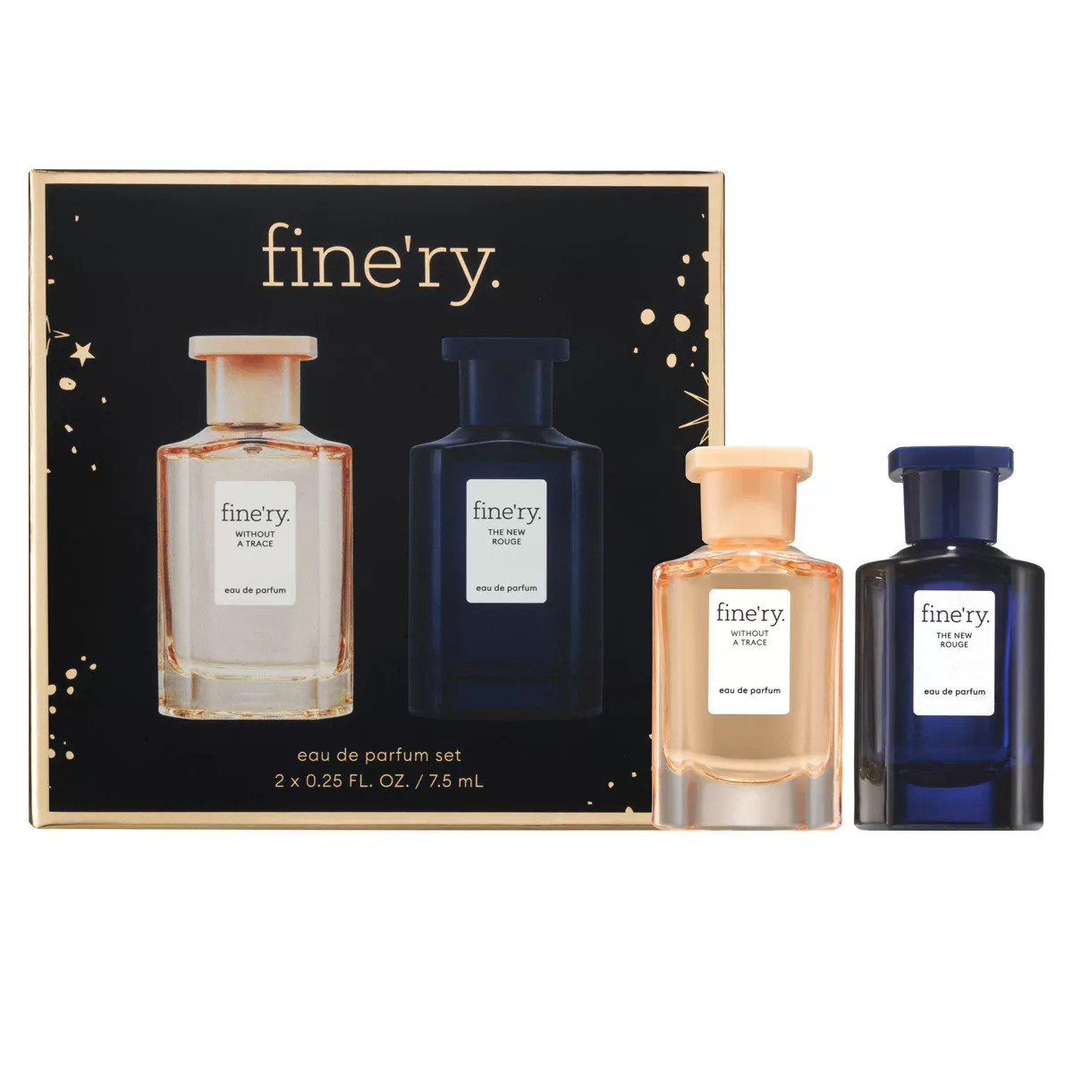 fine'ry. Mini EDP Duo - Without a Trace/The New Rouge Gift Set - 0.5 fl oz | Target