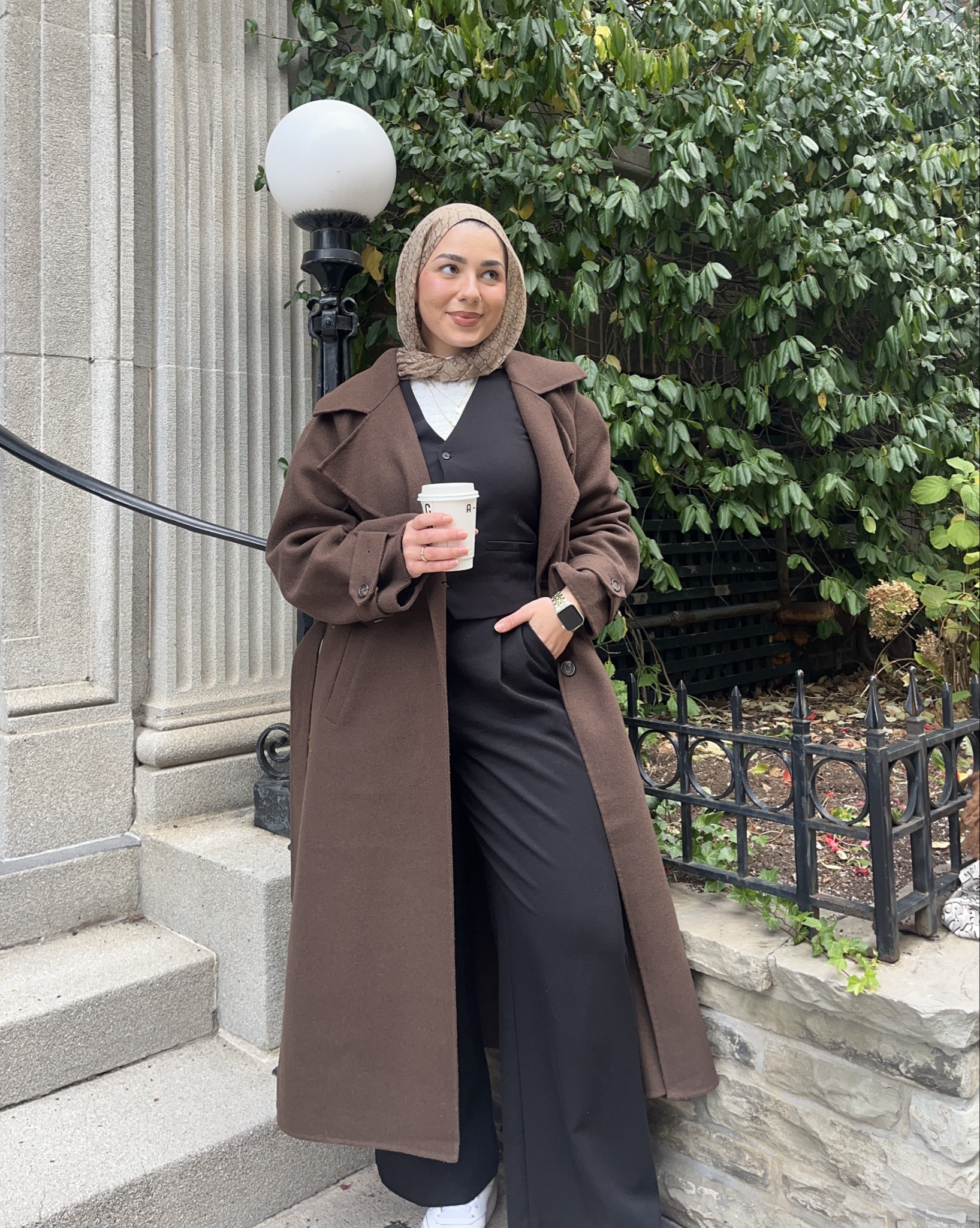 Chocolate brown wool coat is the best winter accessory 🤎

#LTKstyletip #LTKmodest #LTKwinter