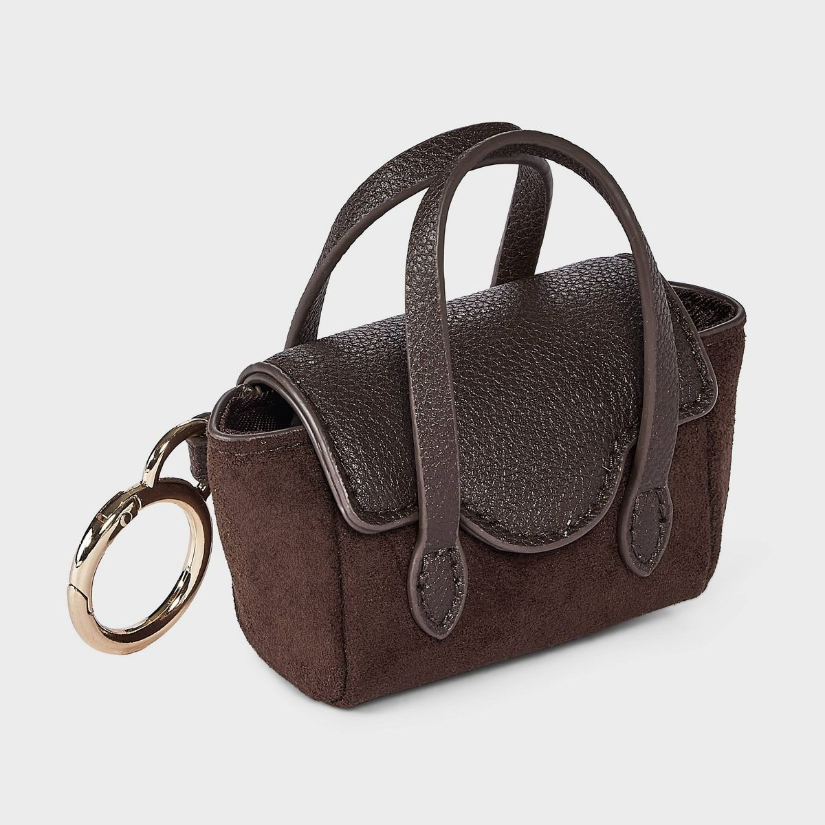 Mini Winged Satchel Bag Charm - A New Day\u2122 Brown | Target