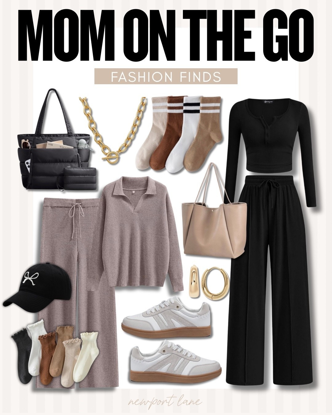 These neutral and black athleisure fashion finds from Amazon are perfect for busy moms on the go, from carpools to sporting events and everything in between. I love how comfortable, stylish, and easy-to-wear these pieces are while still feeling pulled together. 



#LTKPlusSize #LTKMidsize #LTKootd