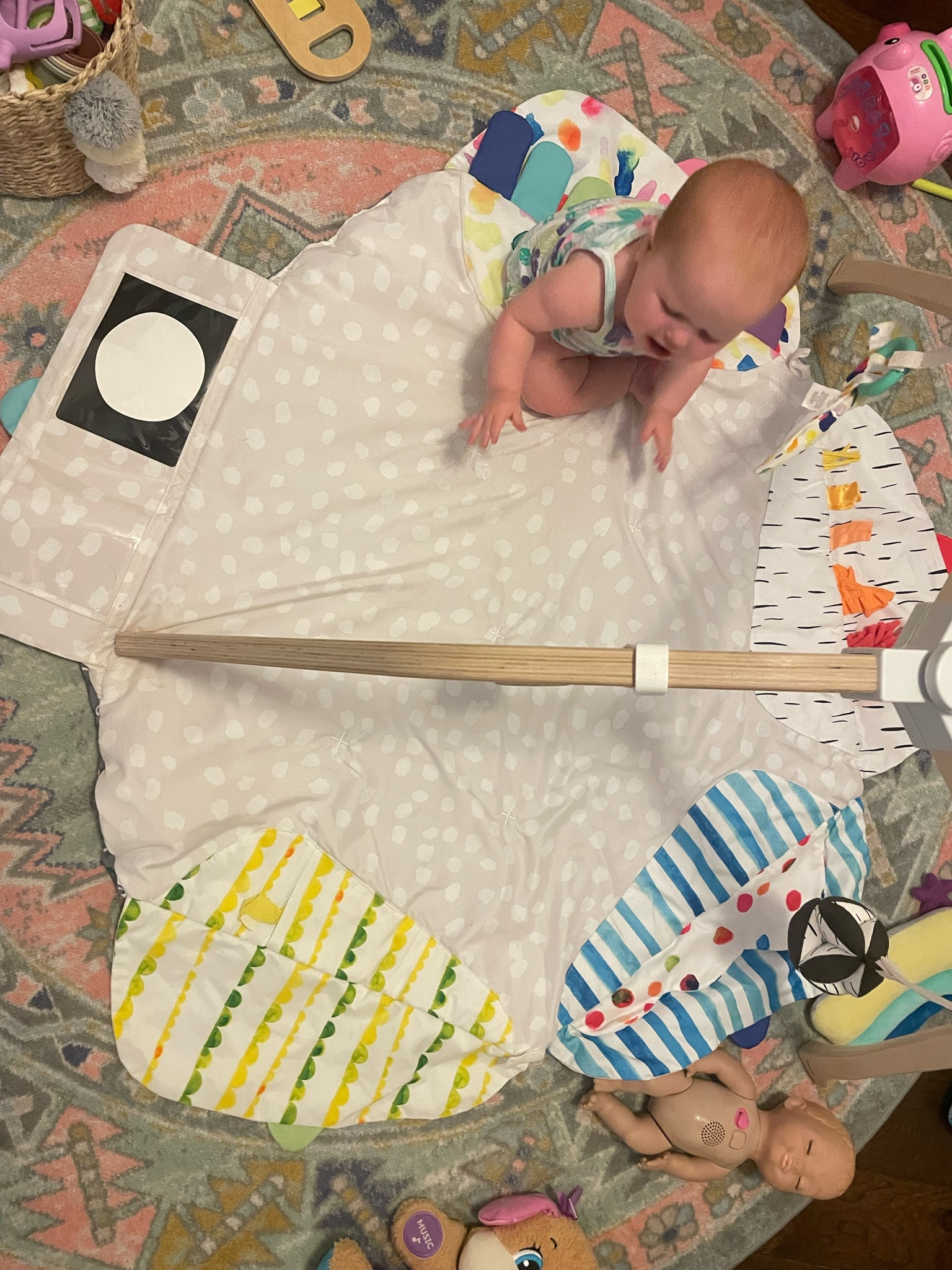 The best play gym for babies! We are so sad this stage has passed us by. I definitely think I need another so we can use this again! 

#LTKBaby #LTKFindsUnder100 #LTKFamily