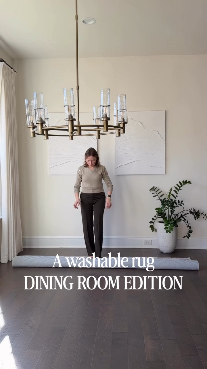 This rug completely changed the feel of our dining room.

It added warmth, softness, and tied the table and chairs together in a way that feels intentional — not just placed.

I’m always layering spaces one detail at a time, and this was one of those upgrades that instantly made the room feel more finished.

If you’d like the link and my exclusive discount code, comment RUG and I’ll send it to you.

⸻

#DiningRoomDesign
#CozyHomeStyle
#InteriorDesignInspo
#LayeredLiving
#HomeStylingIdeas
 @genimorugus