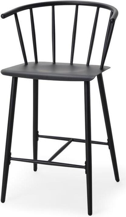 Colin Black Metal Counter Stool | 1stopbedrooms