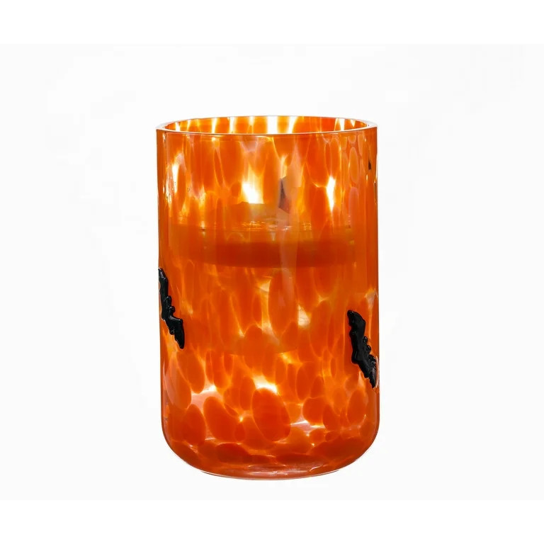 Way to Celebrate 12 fl oz Halloween Bats Charm Drinking Glass | Walmart (US)