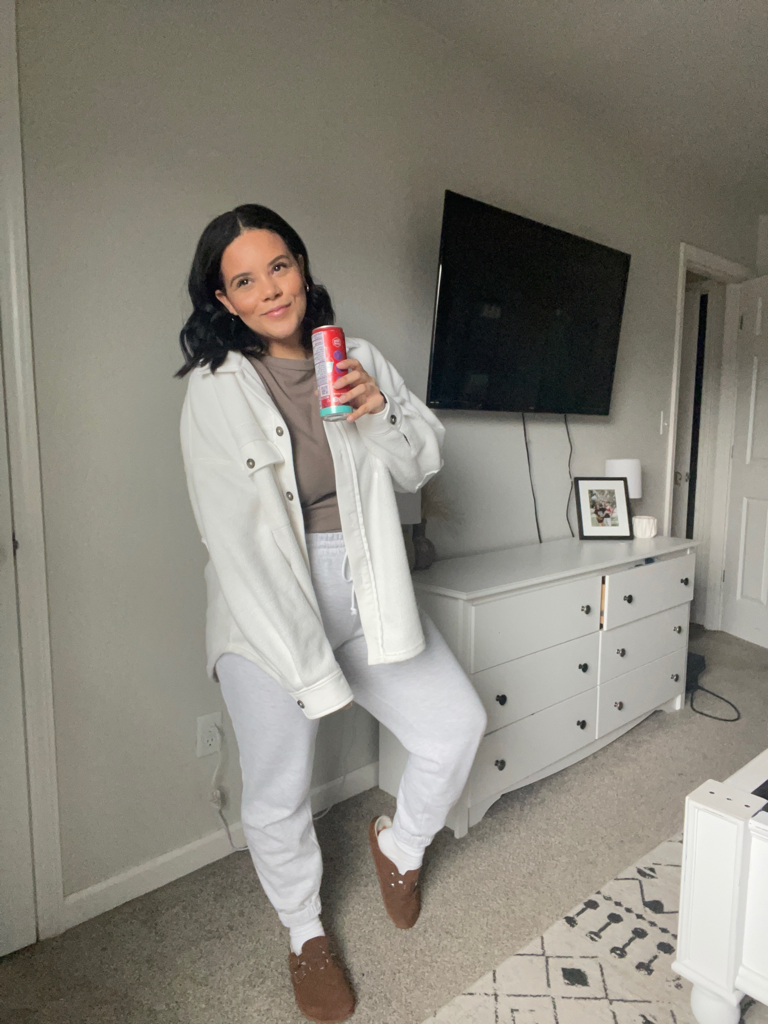 Comfy mid size outfit. Amazon fashion. Clogs. Shacket. Free people dupes. 

#LTKfit #LTKstyletip #LTKcurves