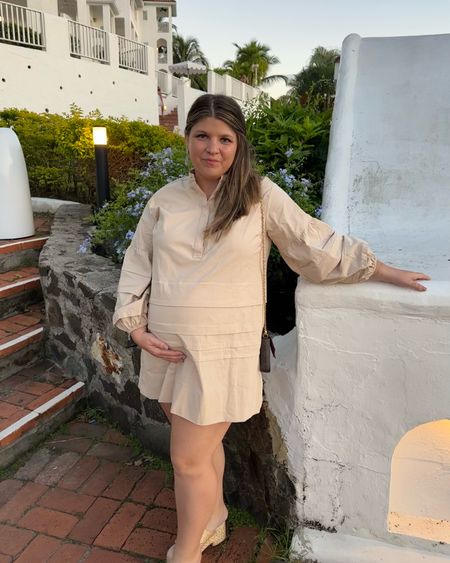 Neutral mini dress
Oversized fit
Wearing a large


#LTKtravel #LTKbump #LTKworkwear