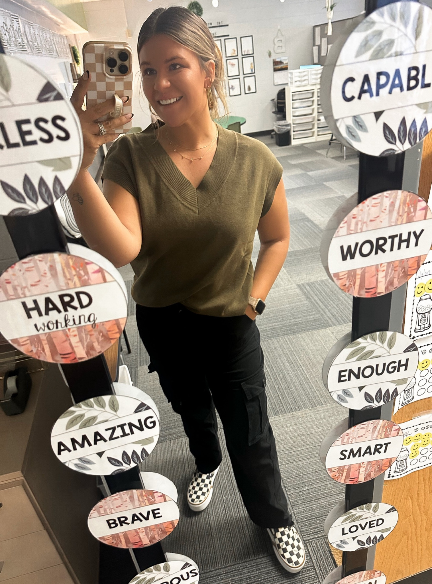 Teacher OOTD
Transition to fall outfit 

#LTKfindsunder50 #LTKworkwear #LTKsalealert