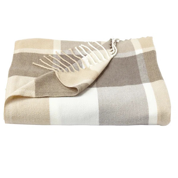 Krissi Oversized Soft Throw Blanket - Fluffy Cashmere-Like Throw with Stylish Vintage Design | Wayfair North America