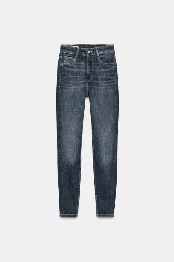 TRF HIGH-WAIST SKINNY JEANS | Zara US