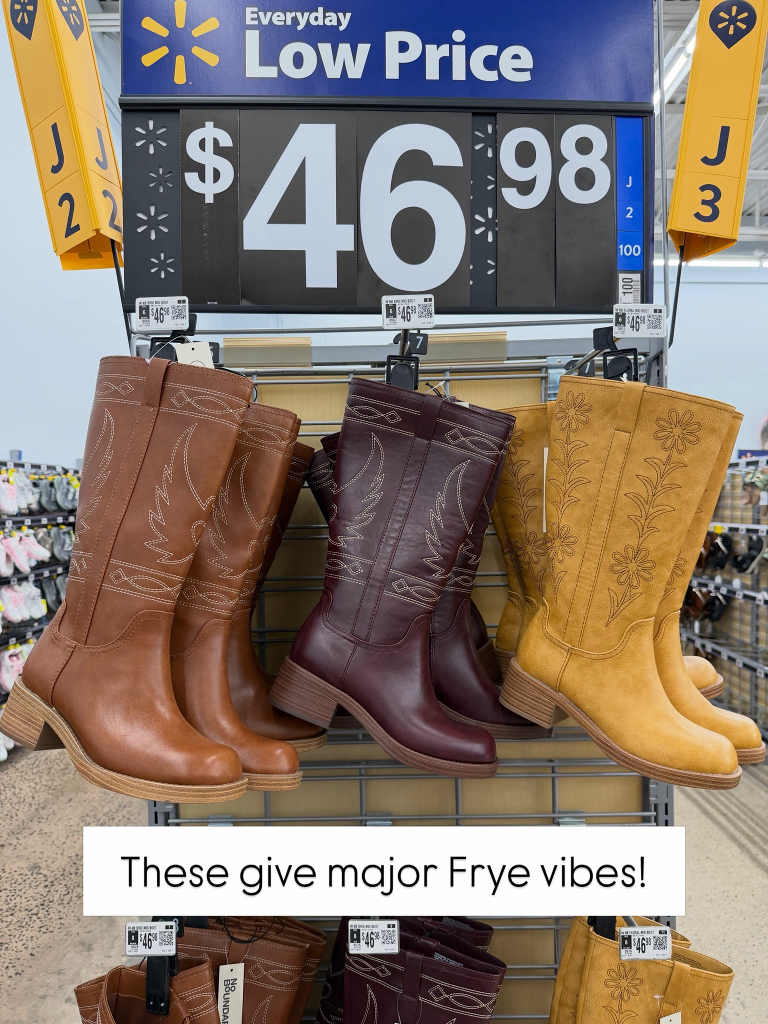 Walmart Frye look for less boots #walmartfashion
