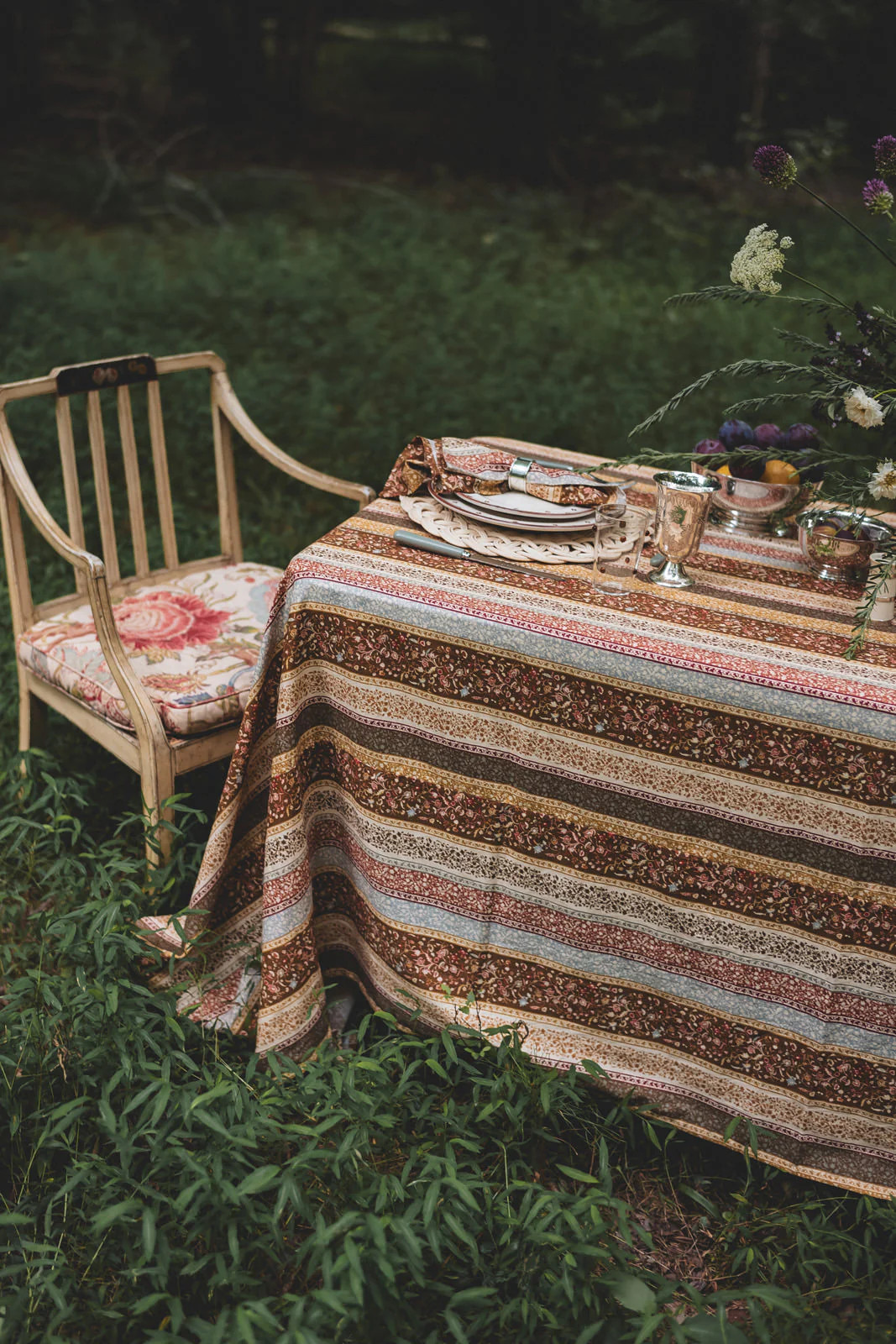 Esme Stripe Tablecloth | Parterre