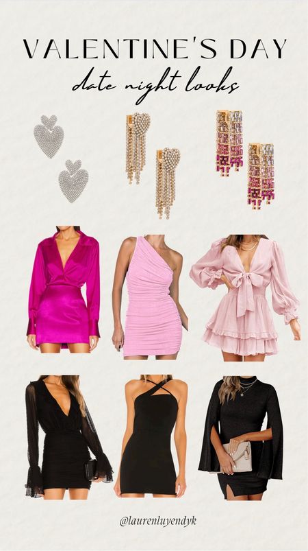 Valentine’s Day date night looks 💕 you can’t go wrong with with a pink mini or classic LBD 

#LTKstyletip #LTKFind #LTKSeasonal