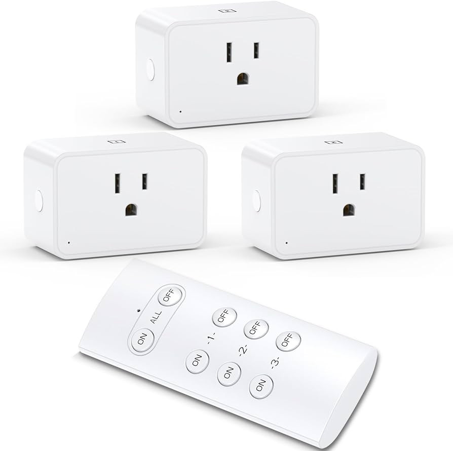 G-Homa Remote Control Outlet, Wireless Electrical Outlets Switch Plug for Household Appliances, C... | Amazon (US)