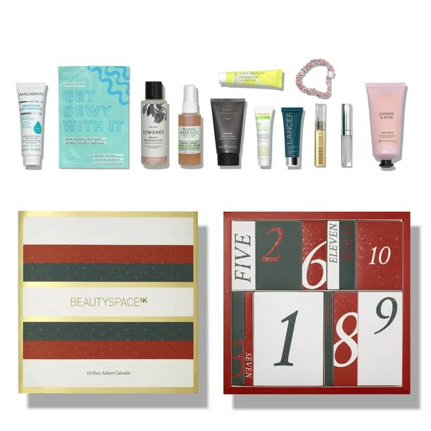 ($135 Value) BeautySpaceNK 2022 Premium Beauty Christmas Advent Calendar, Holiday Gift Set - Walm... | Walmart (US)
