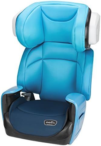 Evenflo Spectrum 2-in-1 Booster Car Seat, Bubbly Blue | Amazon (US)