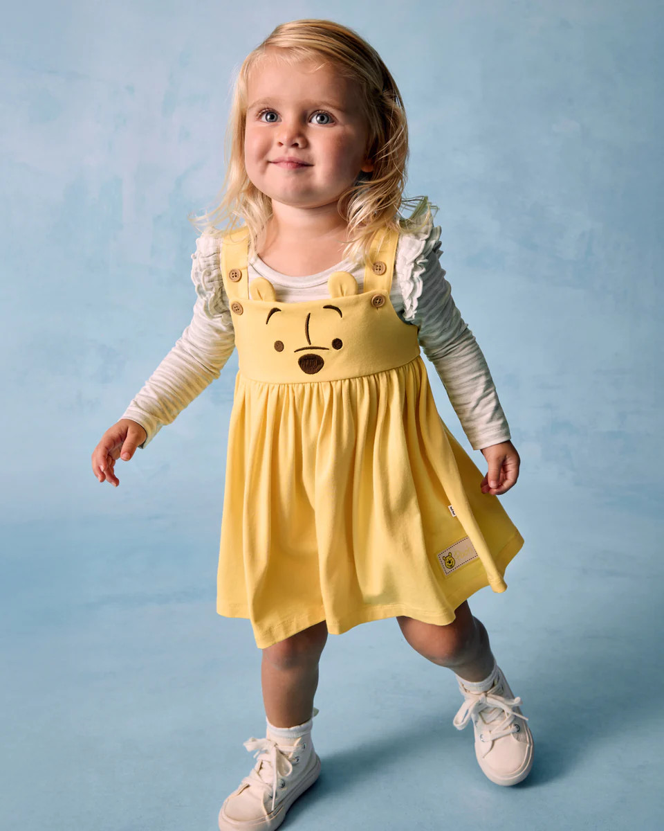 Disney Winnie The Pooh Overall Dress | Little Sleepies