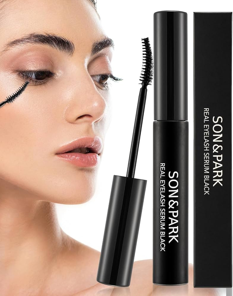 SON&PARK Mascara Effect - Suero de crecimiento de pestañas y cejas para crecimiento y grosor de ... | Amazon (US)