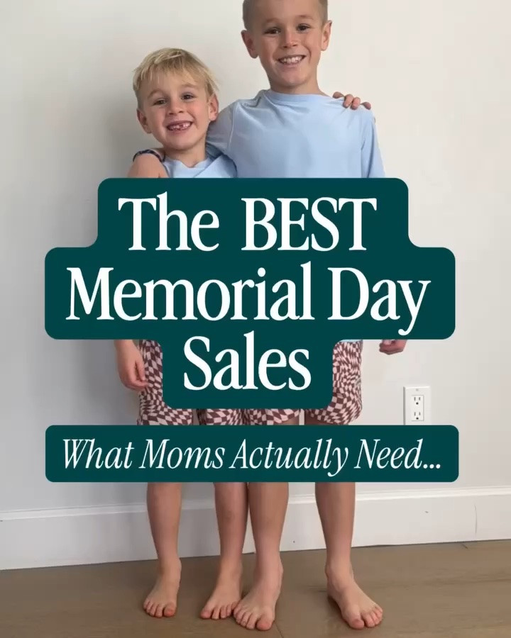 The best roundup of Memorial Day sales that Mom’s actually need.  
.
#boymomlife #boymom #memorialdaysale #momtips #momessentials @helixsleep @houseofnoa_ @waboba @stickerbox