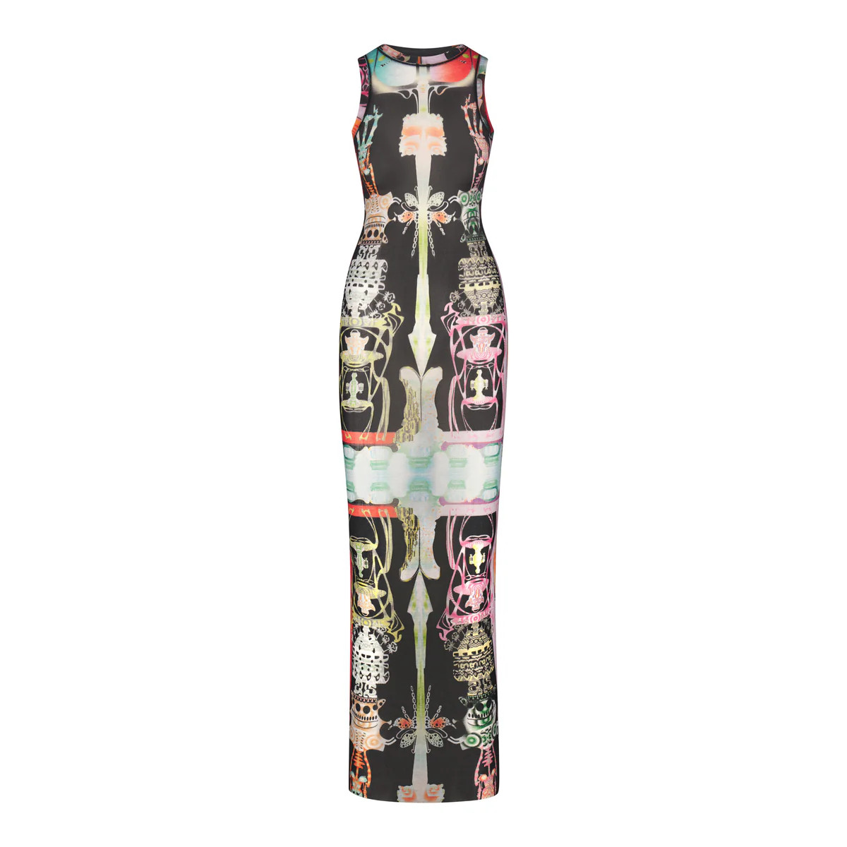 HIGH NECK LONG DRESS | SKIMS (US)
