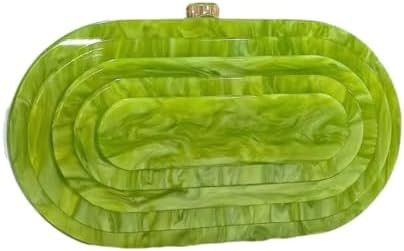 Acrylic Evening Clutch Bag for Women Shell Shape Shoulder Crossbody Bag Glitter Marble Purse Hand... | Amazon (US)