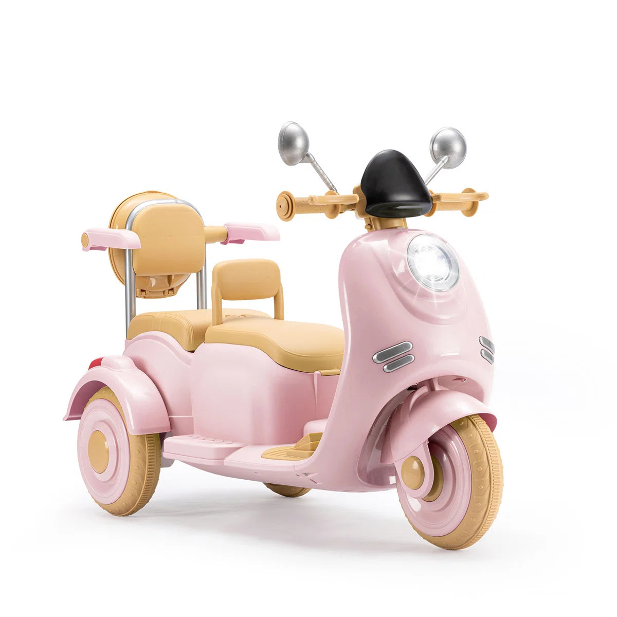 Kids Electric Motorcycle, Electric Scooter For 3 Year Old, 3-Wheel 6V Ride On Scooter For Kids Wi... | Wayfair North America