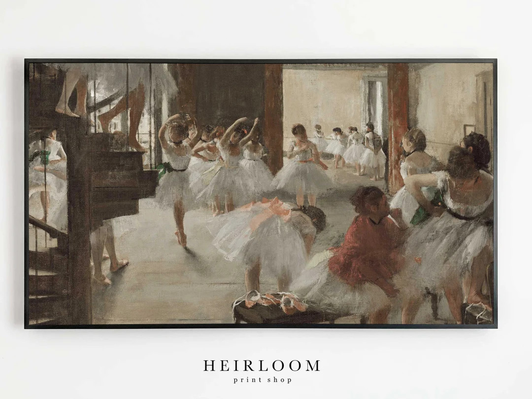 Samsung Frame TV Art | Ballerina | Dancer | DIGITAL Art | Frame TV | Etsy (UK)