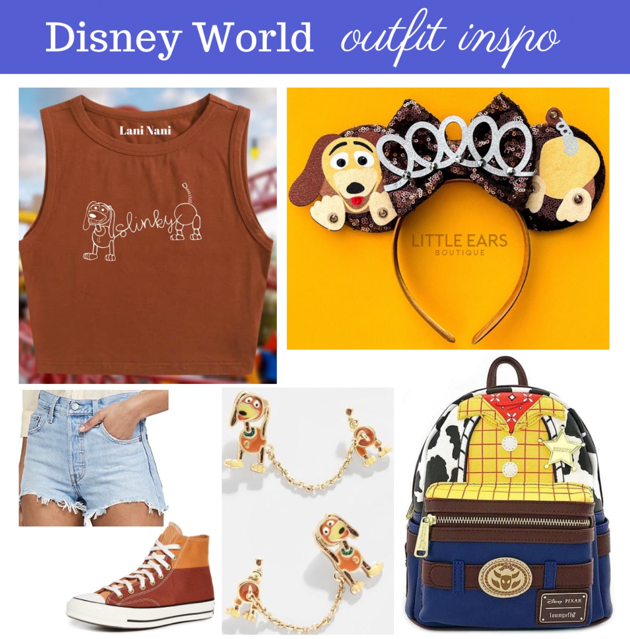 Toy Story Slinky Dog outfit perfect for a day at Disney’s Hollywood Studios 

#disneyworld #disneyworldoutfit
#disneyoutfit #slinkydog

#LTKunder50 #LTKstyletip #LTKfamily
