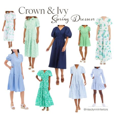I love these spring dresses from Crown & Ivy! Between my sisters, mom, and me, we have  almost every dress pictures here! And they’re on sale right now! 

#LTKSeasonal #LTKparties #LTKsalealert