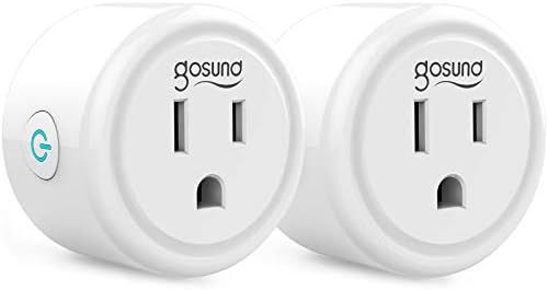 Smart Plug, WiFi Outlet Mini Socket Work with Alexa and Google Home, Remote Control, No Hub Requi... | Amazon (US)