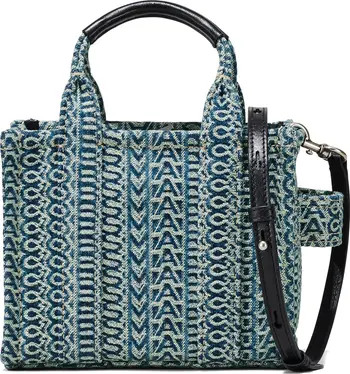 The Monogram Bleached Denim Mini Tote Bag | Nordstrom
