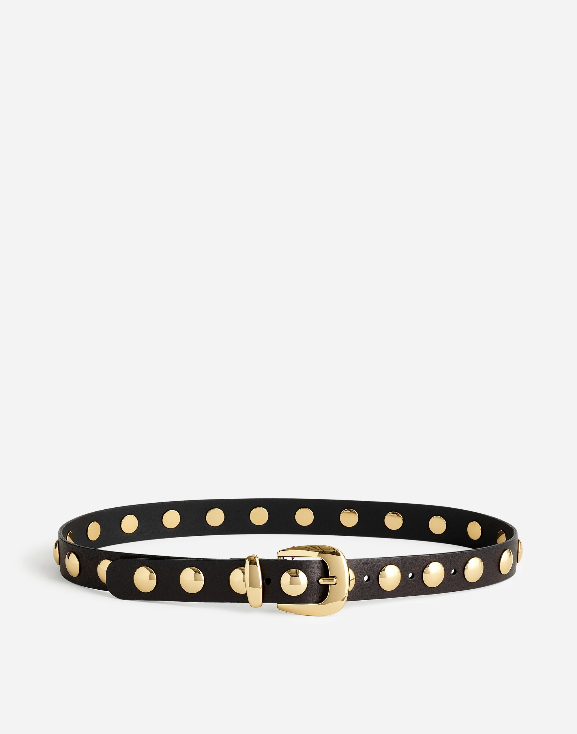 Studded Western Belt in Leather | Madewell
