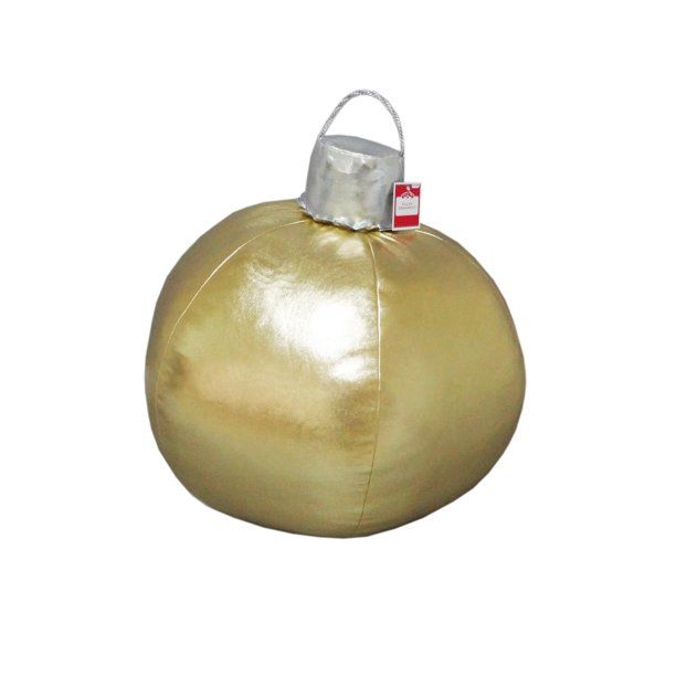 Holiday Time Gold Silver Ornament Plush | Walmart (US)