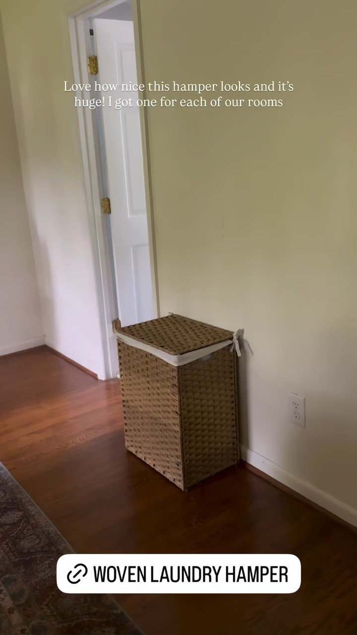 The hampers we have all over the house. They aren’t an eyesore and they actually are so big!

#LTKHome #LTKSaleAlert