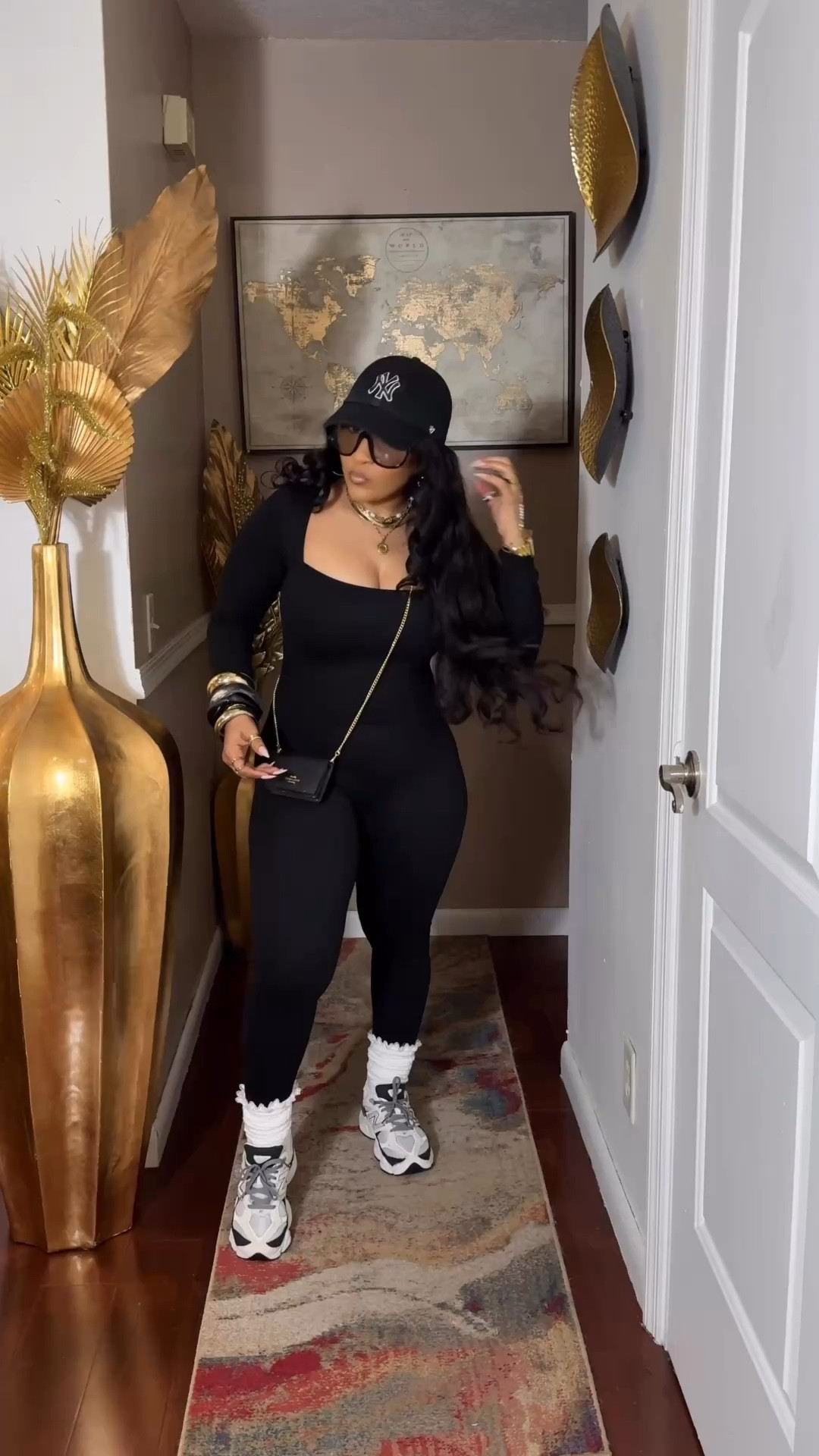 Daytime look for all of the things!! Errands, dilly dallying or travel day look. This jumpsuit is soooo soft and true to size and so flattering! 
Jumpsuits: Medium 

#LTKootd #LTKSeasonal #LTKgrwm