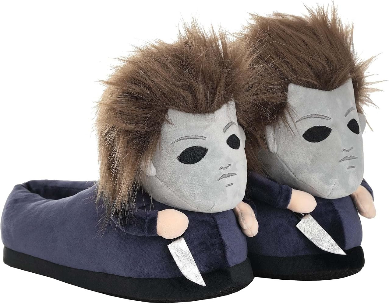 Michael Myers Halloween Slippers for Adults, Officially Licensed Halloween Movie Horror Slippers | Amazon (US)