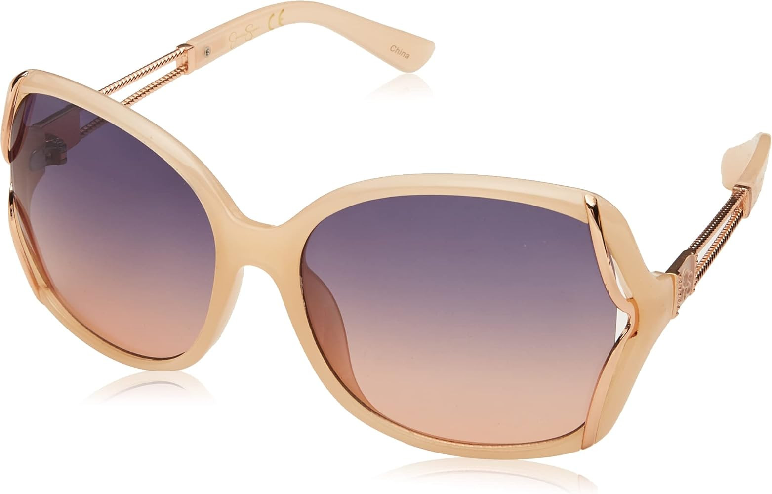 Jessica Simpson Women's J6011 Beautiful Butterfly Sunglasses with Uv400 Protection. Glam Gifts fo... | Amazon (US)