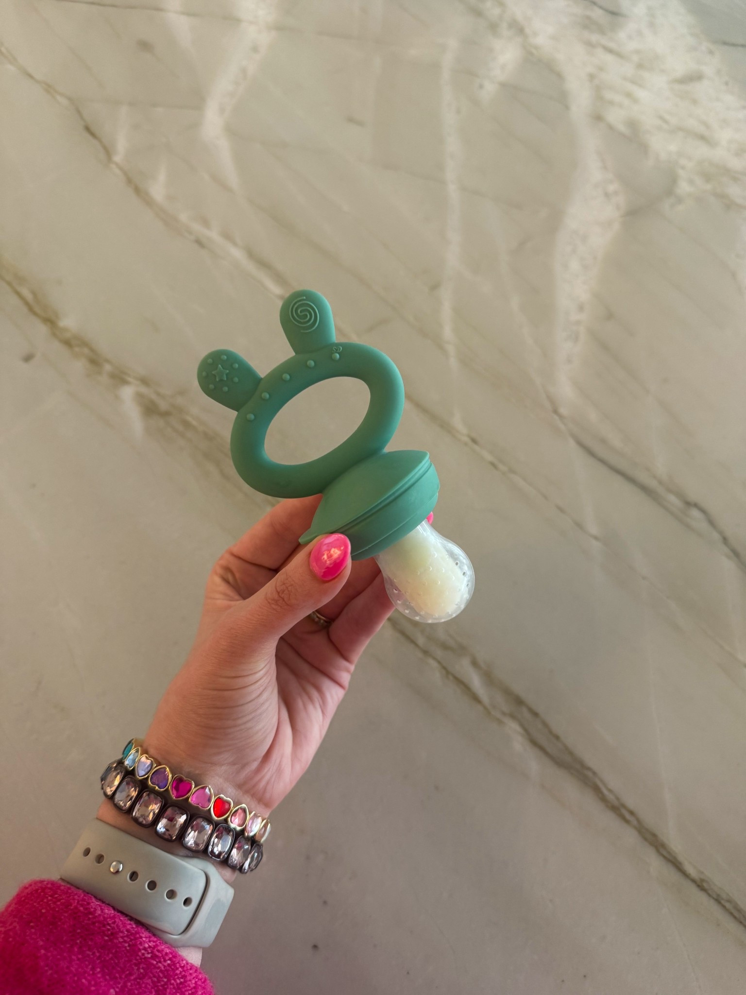the best baby teether! If your baby is in the trenches of never ending teething, this has really helped us 👶🏻 

#LTKmomlife #LTKBaby #LTKKids