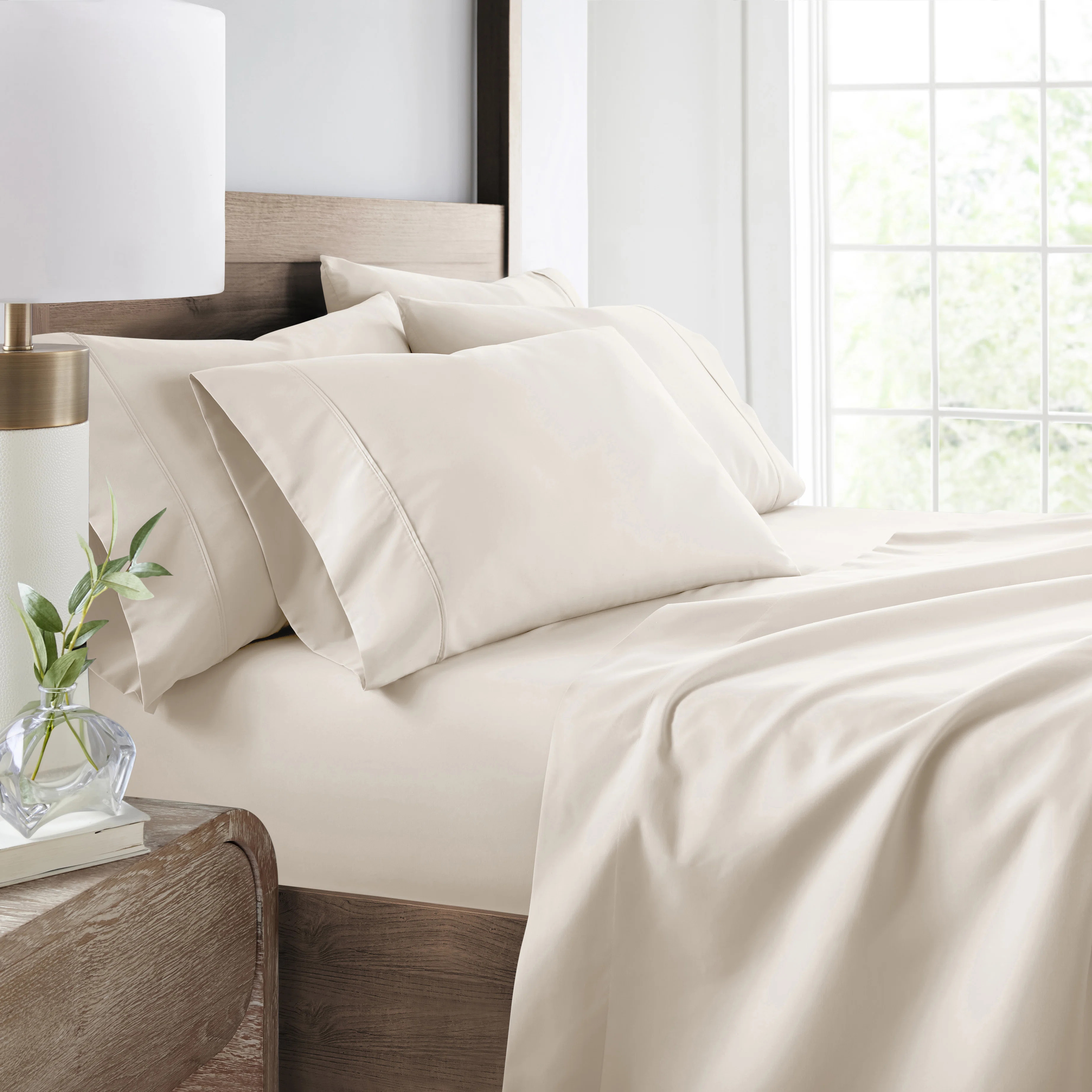 Solid Microfiber Ultra Soft Sheet Set | Wayfair North America