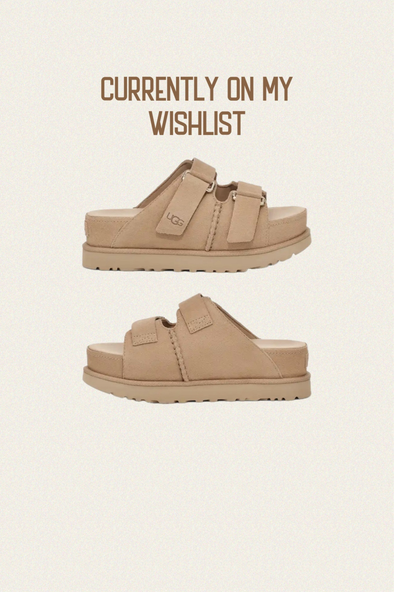 Currently on my wishlist 
Ugg Goldenstar Hi Slide


#ugg #goldenstar #slide #polacek

#LTKshoecrush #LTKbump #LTKworkwear