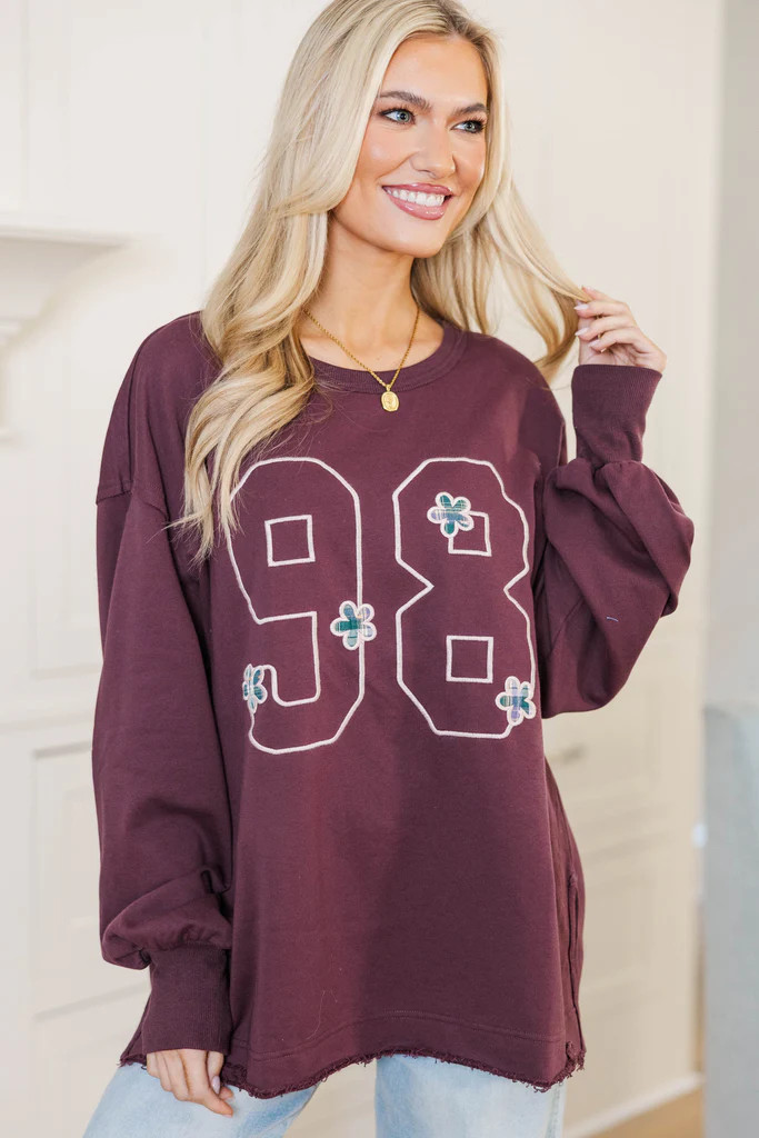 Layer Love Plum Graphic Tunic | The Mint Julep Boutique