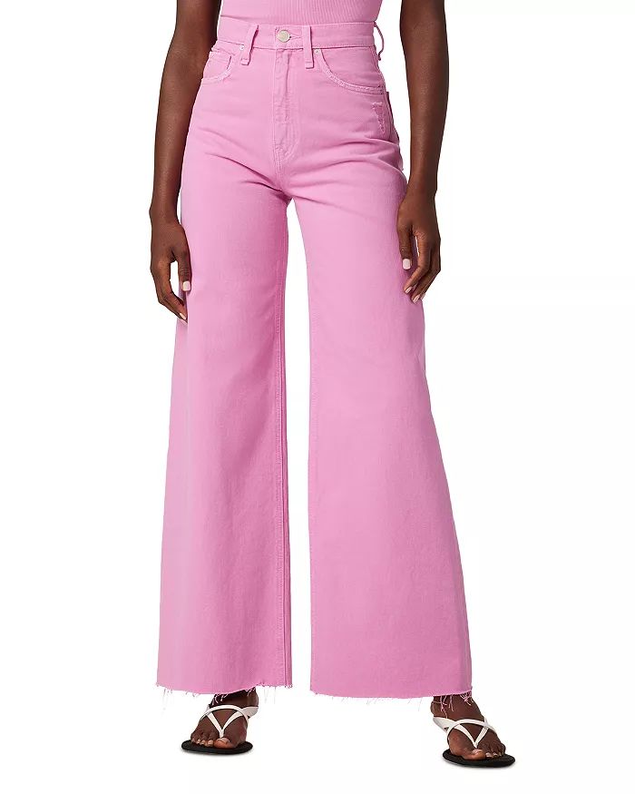 James High Rise Wide Leg Jeans in Fuchsia Pink | Bloomingdale's (US)