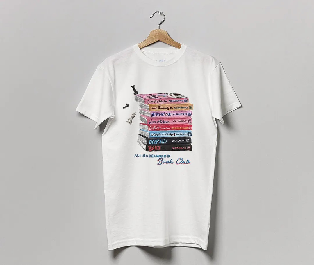 Ali Hazelwood Books Collection T-shirt | 100% Cotton Tee - Etsy | Etsy (US)